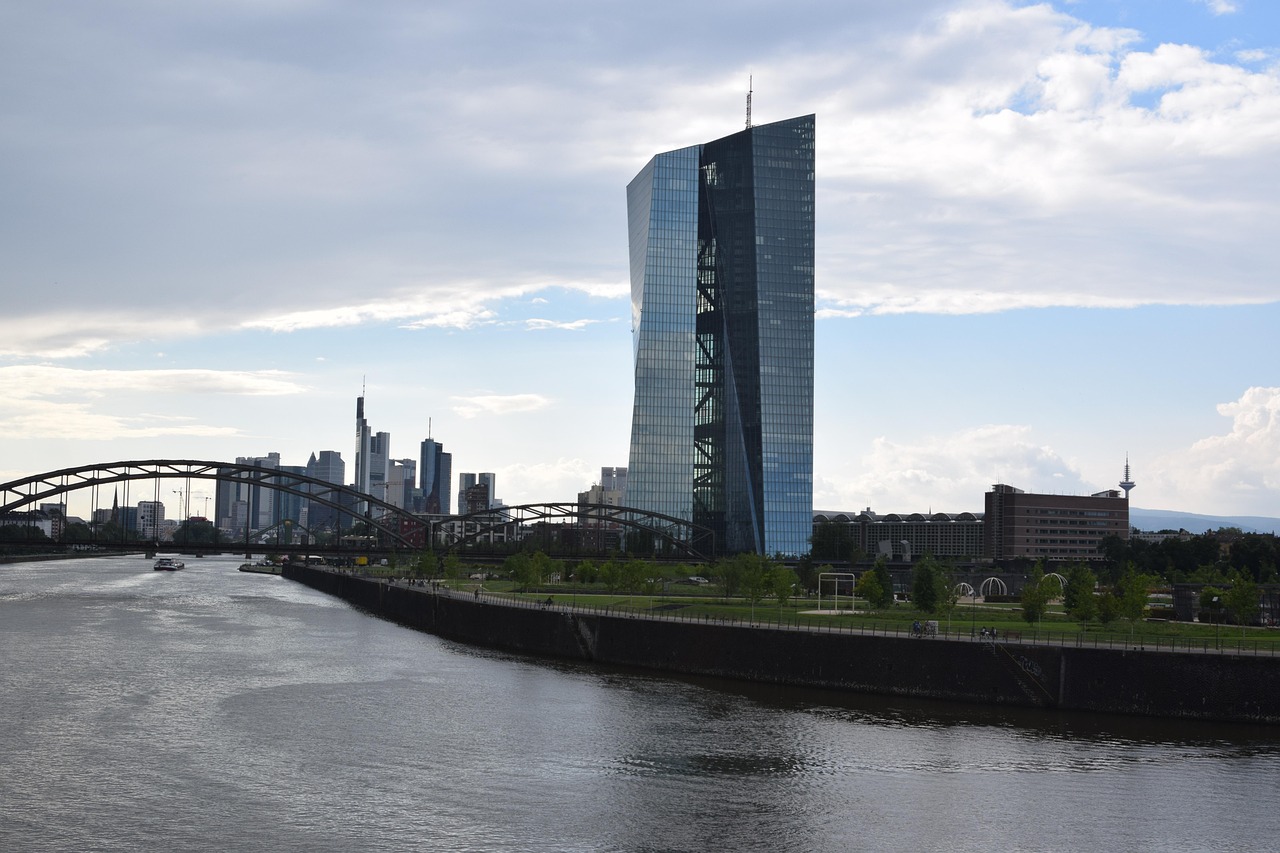 ECB headquarters in Frankfurt — central bank faces rate decision dilemma amid energy crisis