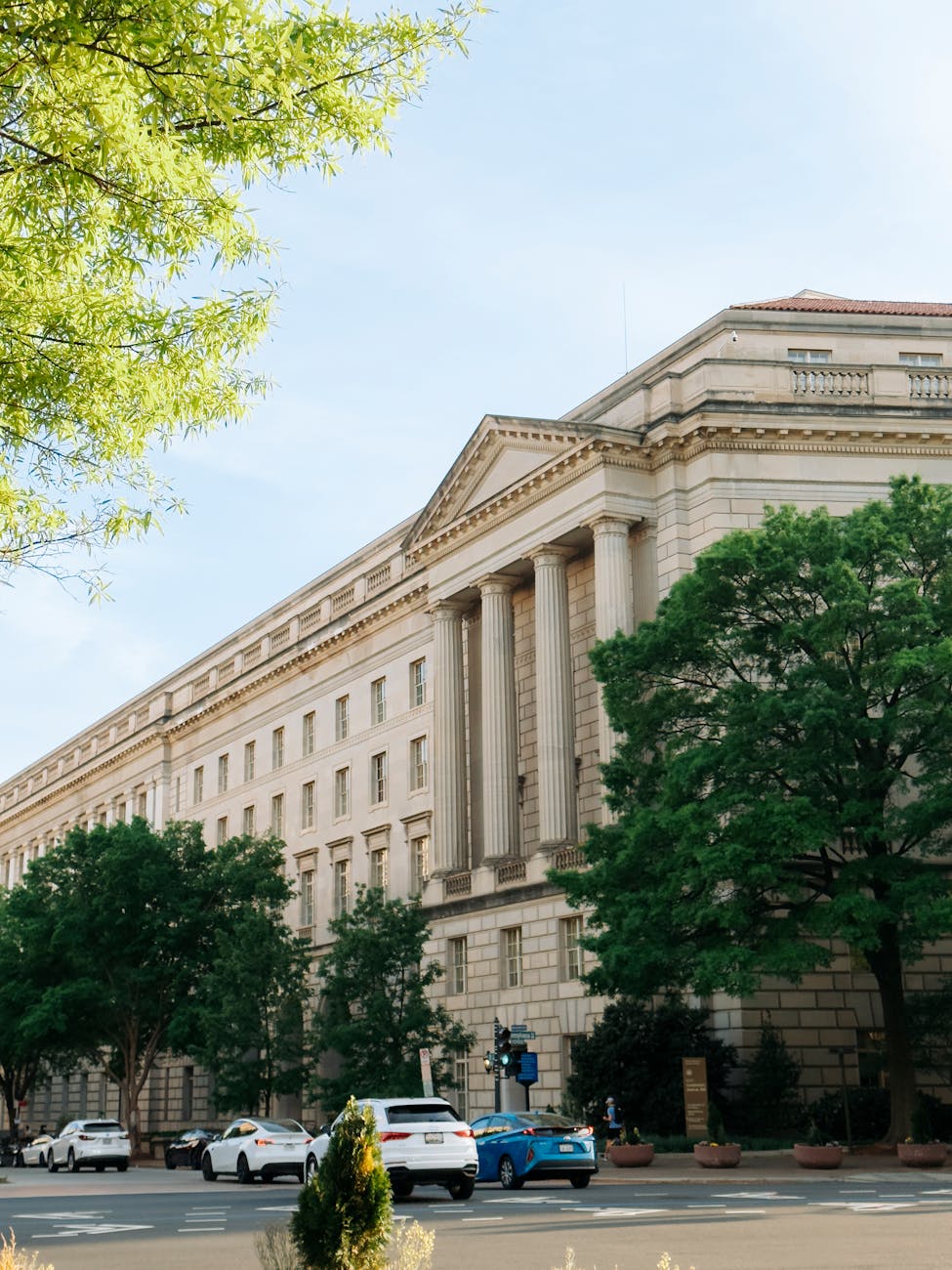 A classic government building in Washington, D.C.