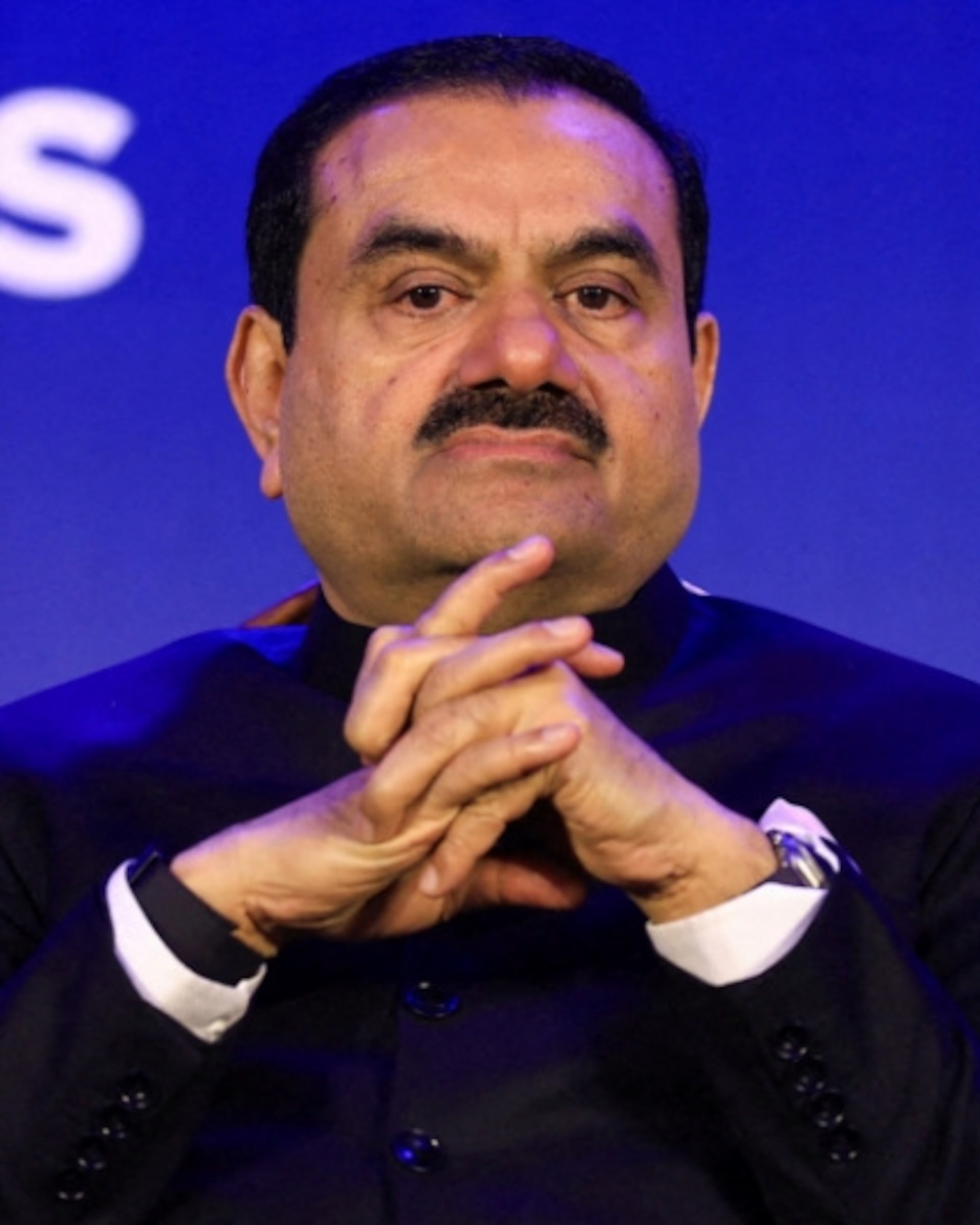 Gautam Adani attends a Reuters photo event