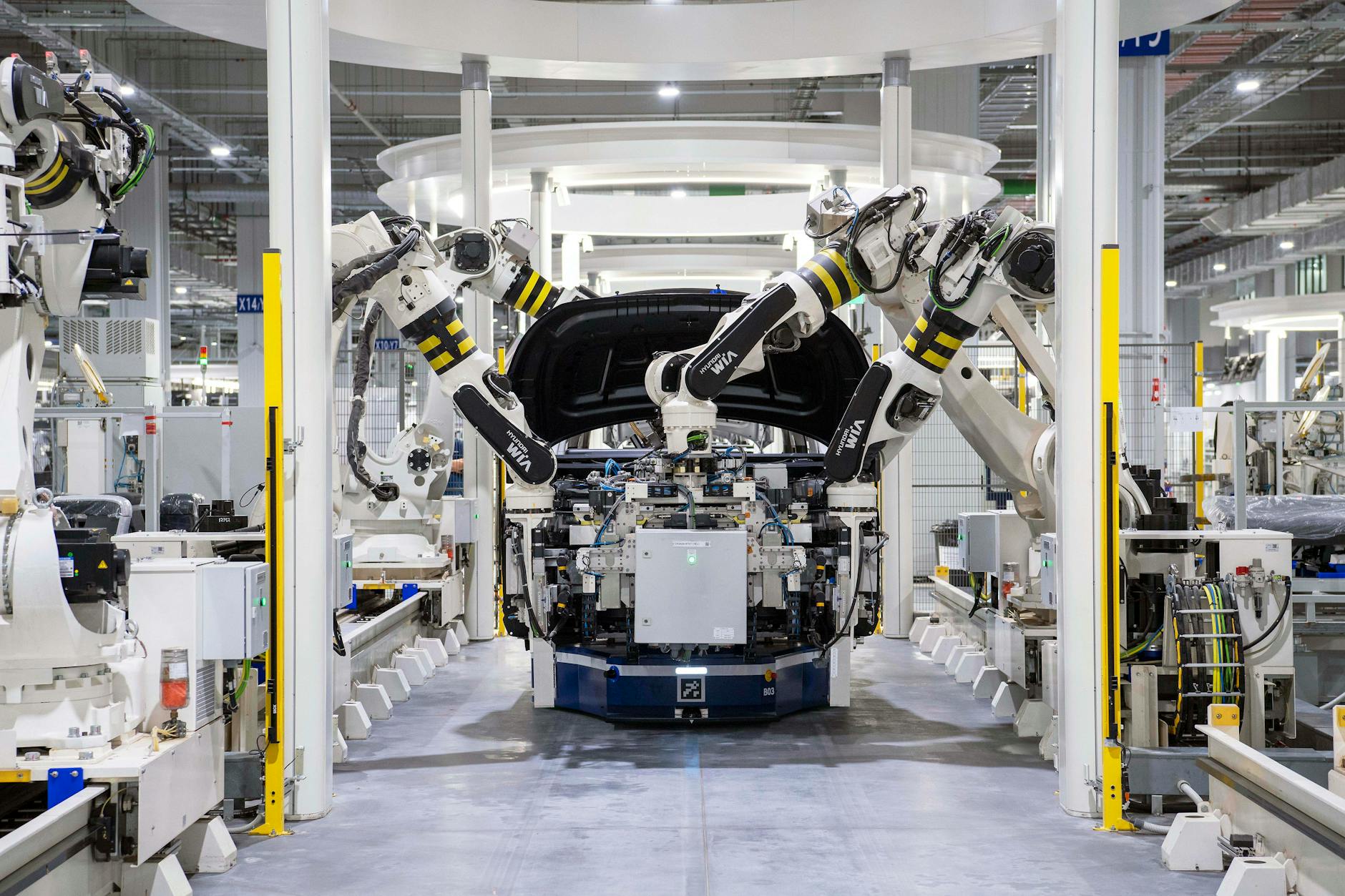 Factory assembly line