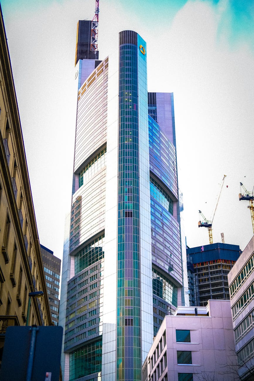 Commerzbank Tower in Frankfurt as the bank rejects UniCredit's takeover offer