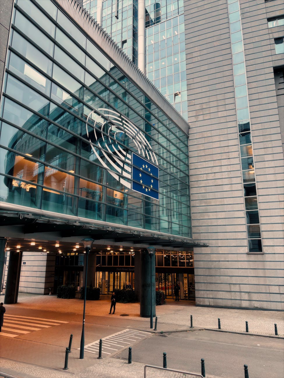 Members of the European Parliament attend a session to vote on legislation to cut import duties for U.S. products, in Brussels, Belgium March 26, 2026.