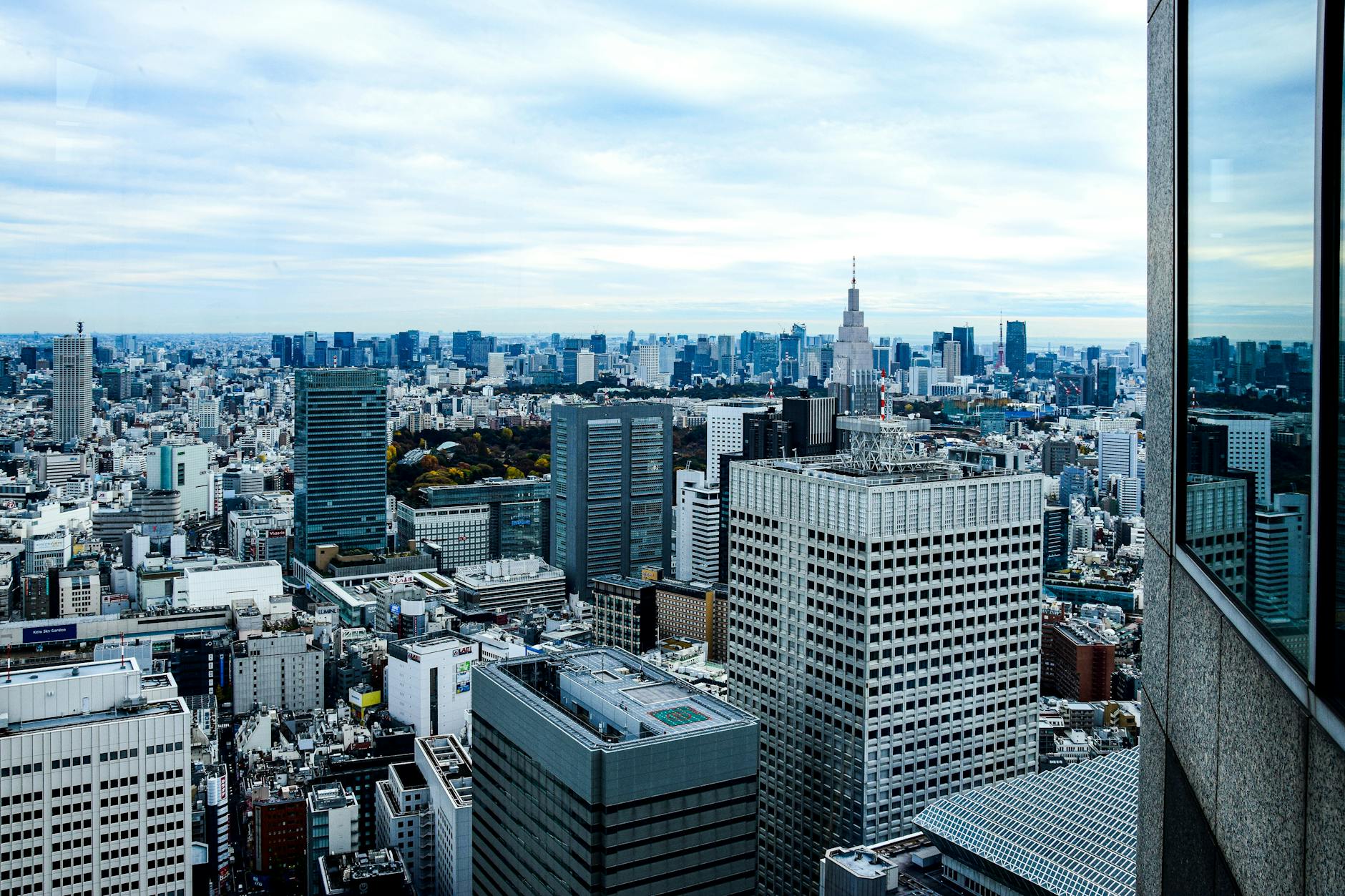Tokyo skyline with dense modern skyscrapers, reflecting the article's focus on Japan market entry