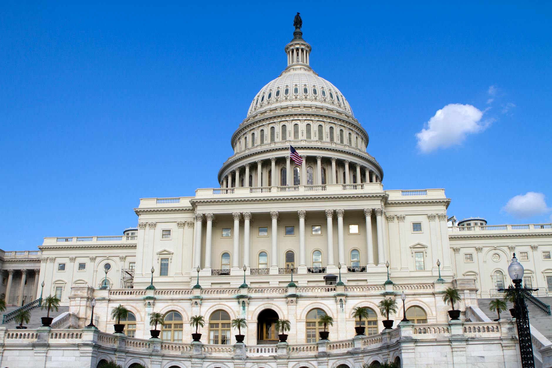 US Capitol dome in Washington as AI policy resets investor expectations