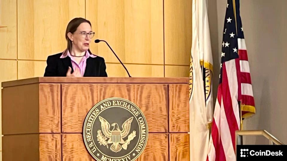 Securities and Exchange Commission's Hester Peirce