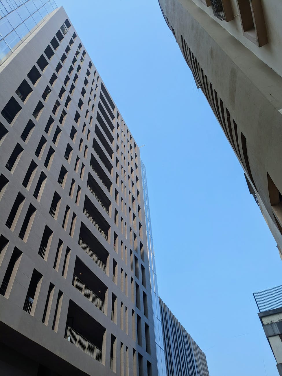 Modern corporate towers in Mumbai, India's financial centre