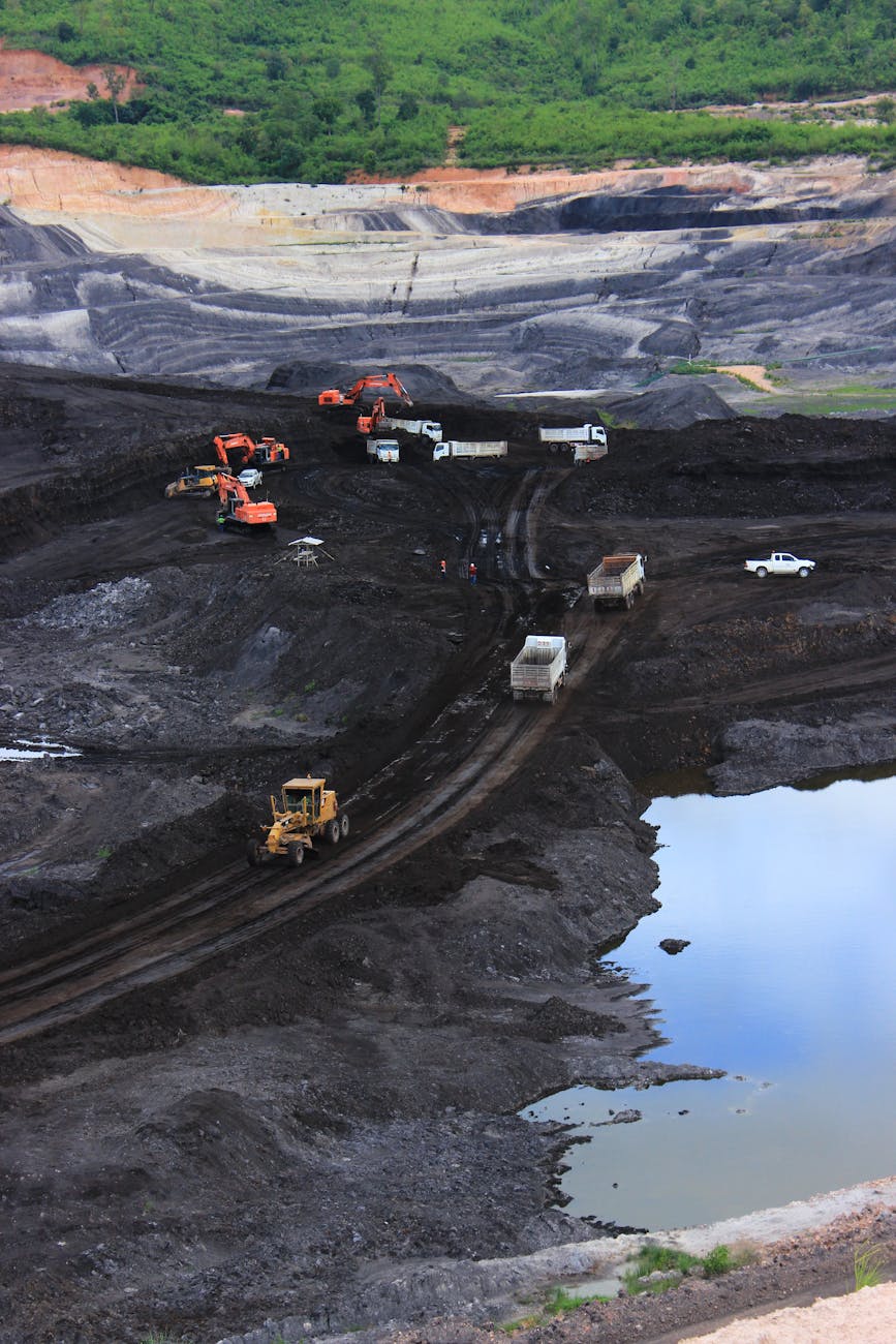 Open-pit mining machinery at work, used to illustrate battery-metal project economics