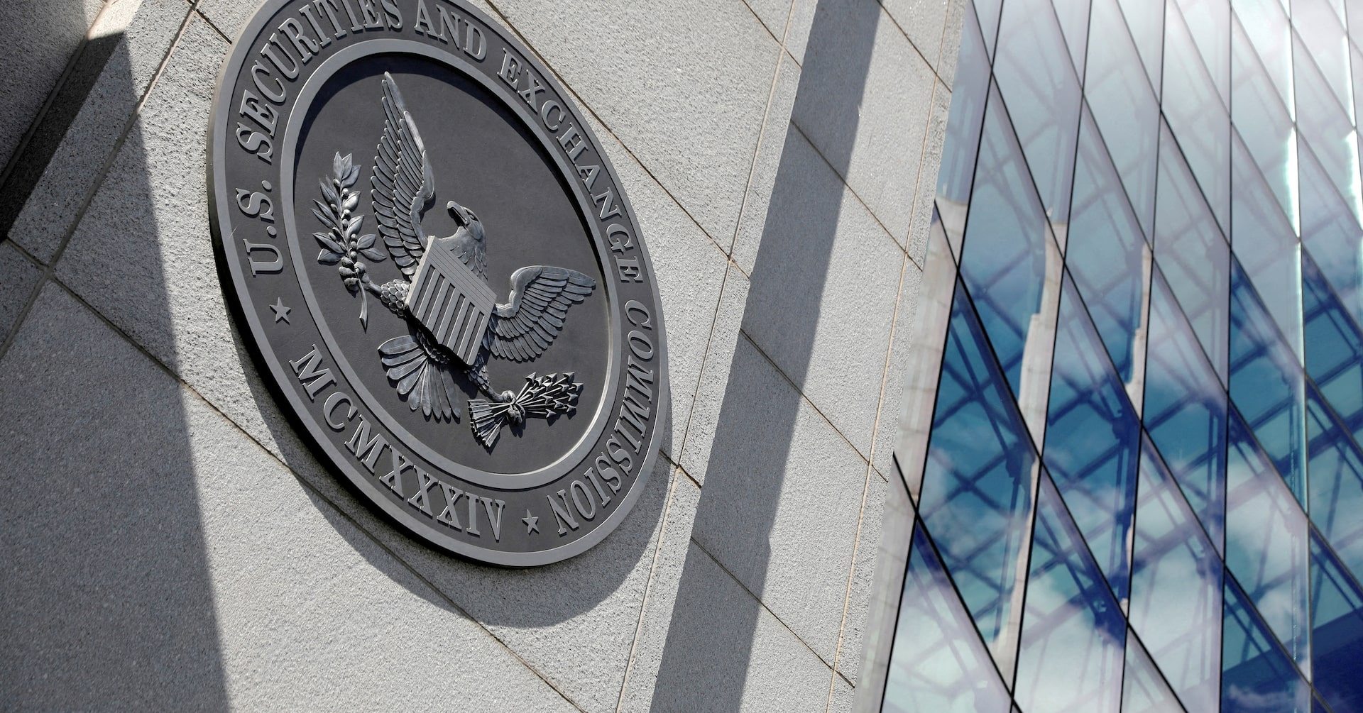 The seal of the U.S. Securities and Exchange Commission at its Washington headquarters.