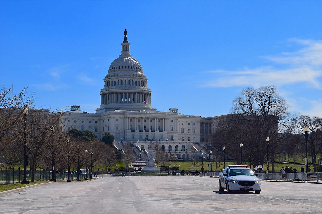 U.S. Capitol building in Washington as AI policy discussions move toward government equity stakes