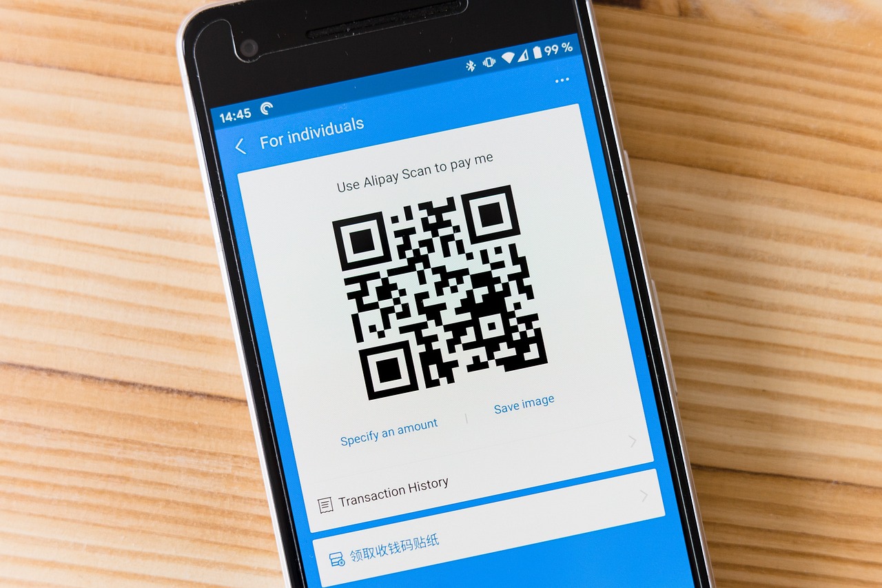 Smartphone payment screen in China, a visual proxy for digital payment rails