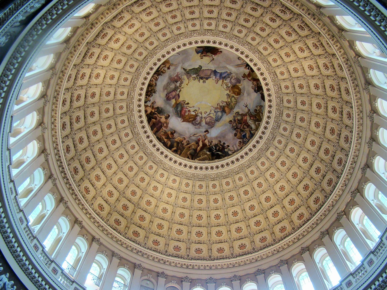 The United States Capitol dome under a clear sky in Washington, DC, reflecting the policy backdrop behind the Anthropic dispute.