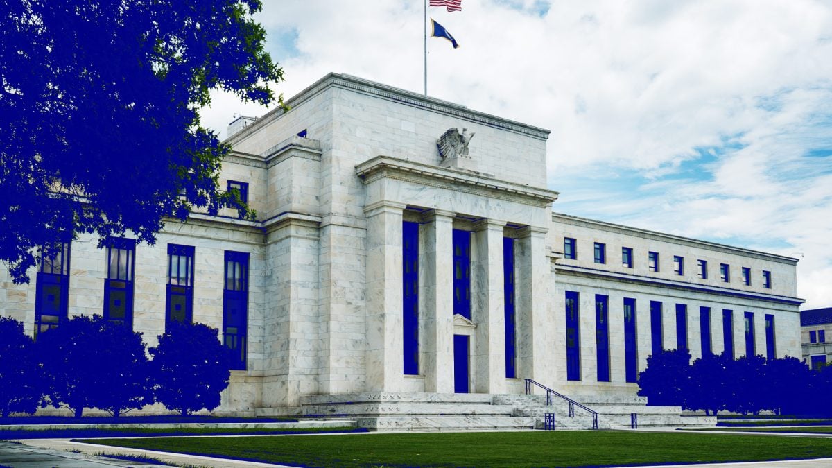 Federal Reserve building in Washington, where regulators proposed a stablecoin customer-identification rule