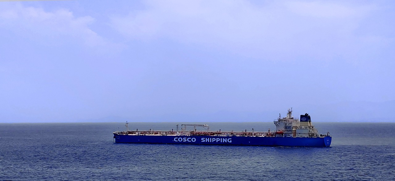 Oil tanker traffic and crude shipping near the Strait of Hormuz