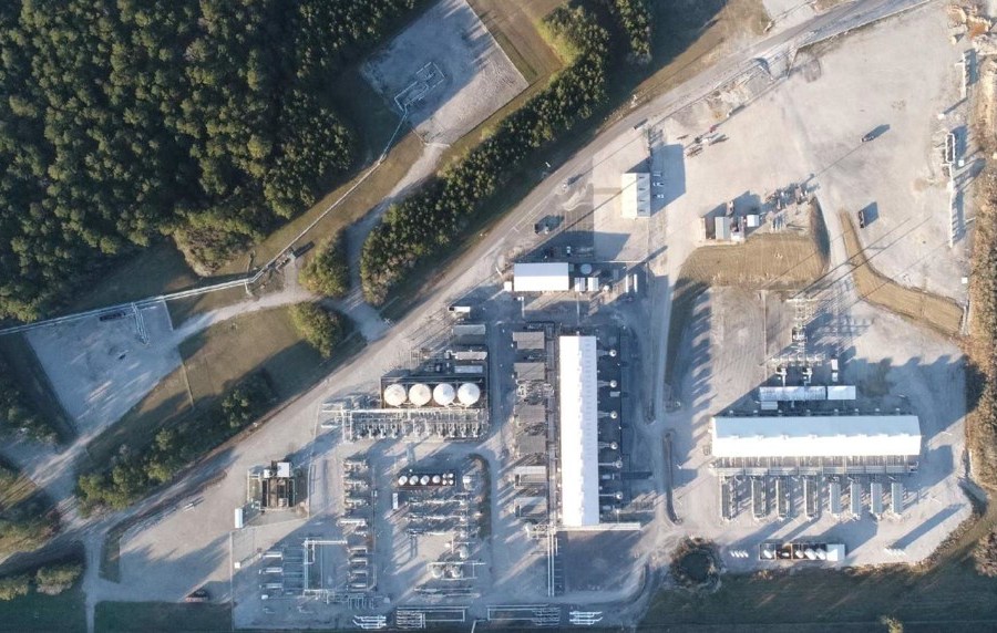 A Williams Gulf Coast natural gas facility tied to the company's storage and pipeline network.