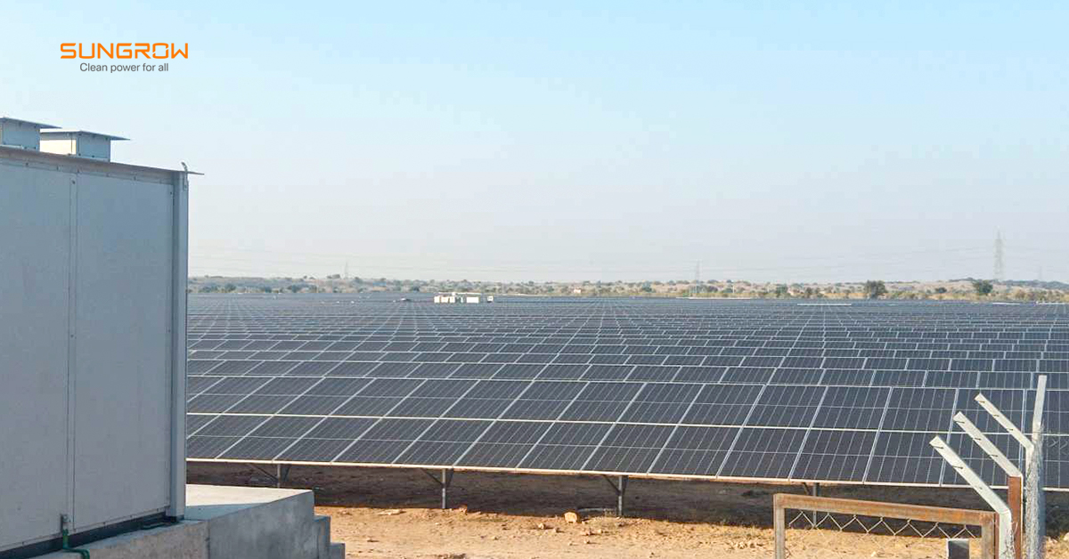 Sungrow utility-scale solar inverter equipment