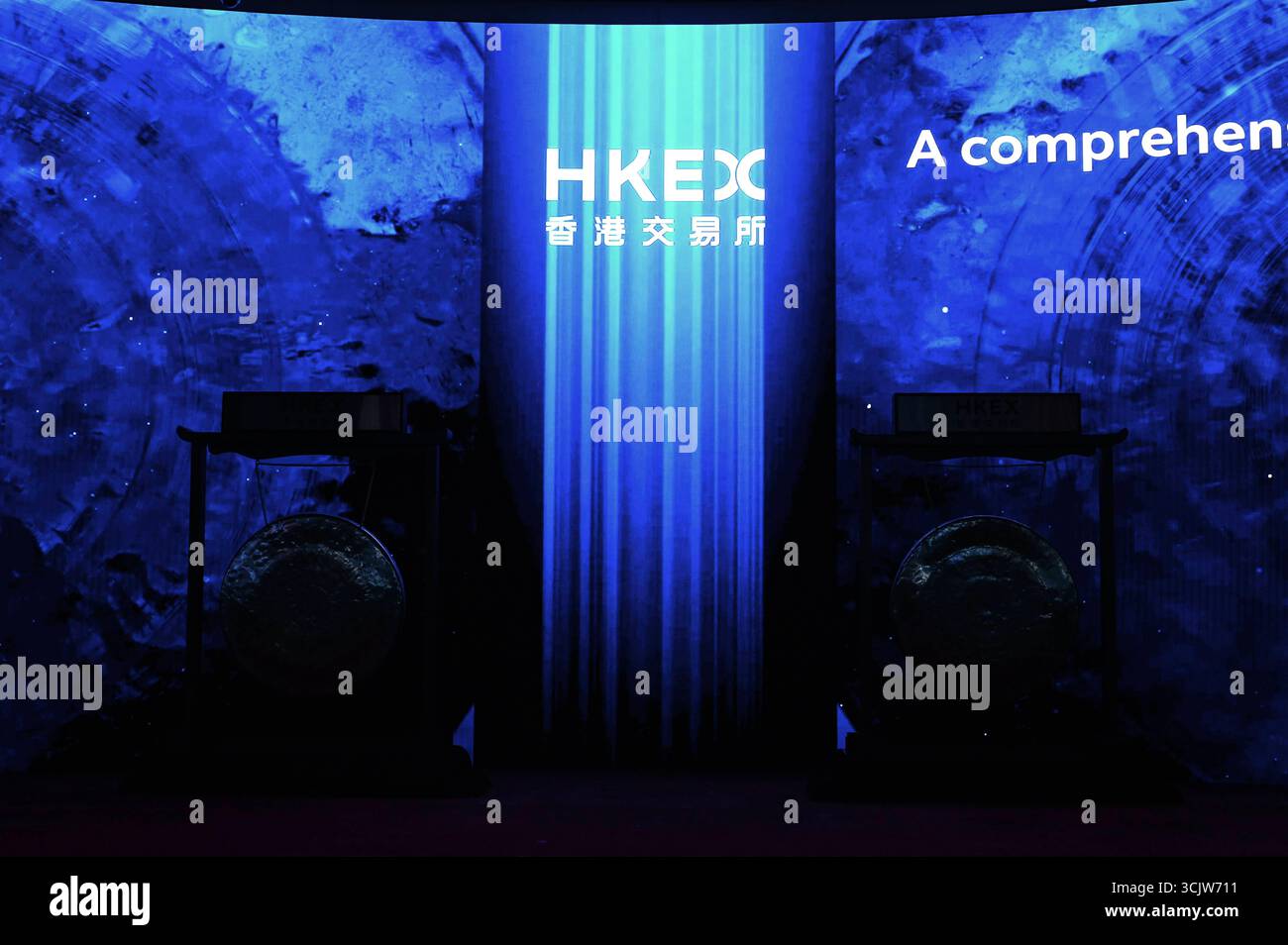 Hong Kong Exchanges and Clearing listing ceremony in Hong Kong