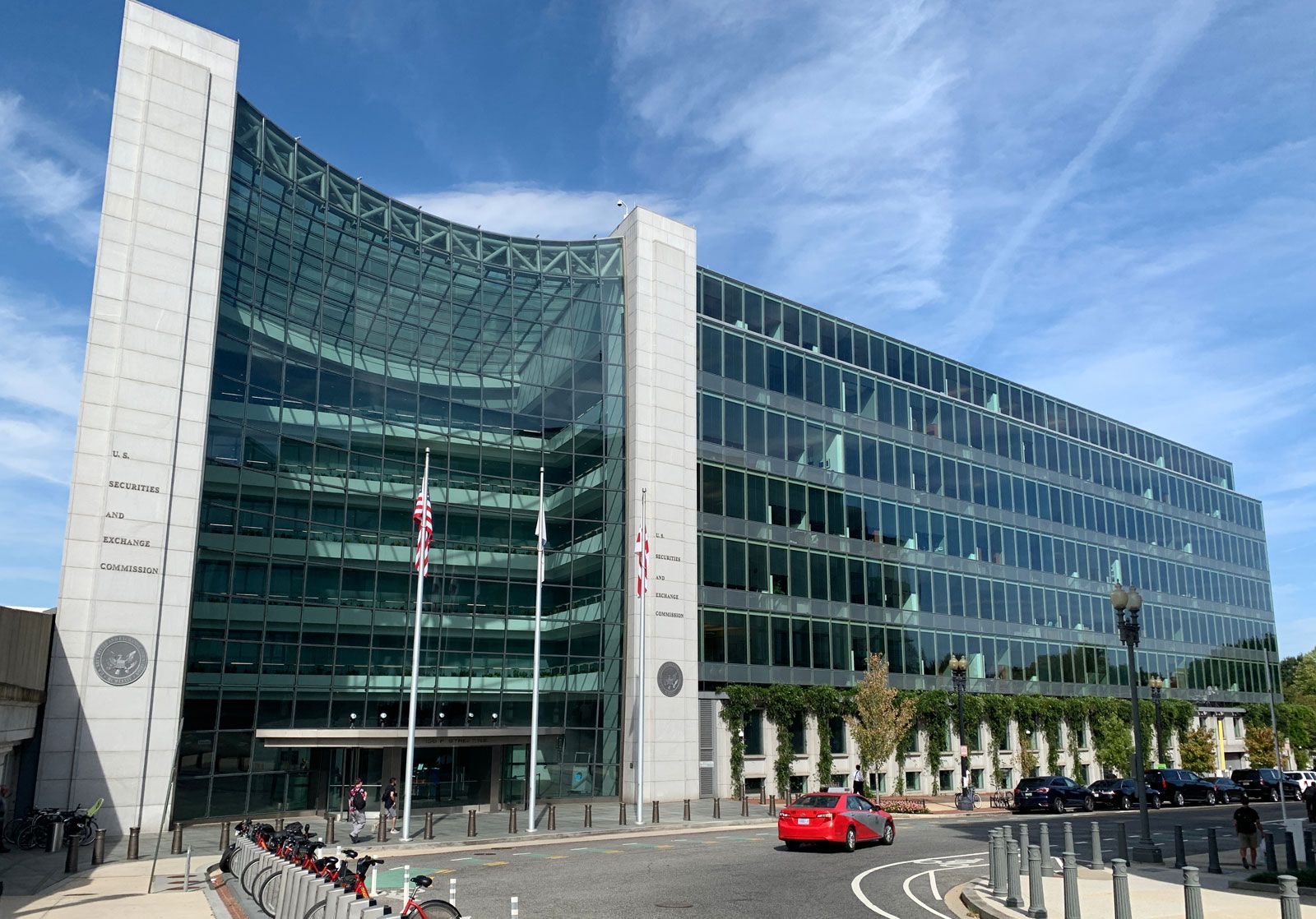 The U.S. Securities and Exchange Commission headquarters in Washington, D.C.