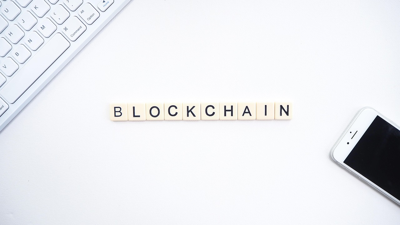 Abstract blockchain network graphic representing cross-chain bridge infrastructure